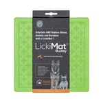 LickiMat Classic Buddy Grön - 20x20 cm