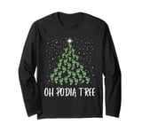 Oh Podiatree Funny Tree Foot Christmas Staff Squad Xmas Tree Long Sleeve T-Shirt