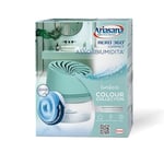 Ariasana Absorbeur d'humidité Aero 360° Compact Turquoise Colour Collection, 1 déshumidificateur et 1 onglet de charge 450 g, absorbant l'humidité pour la circulation de l'air, déshumidificateur