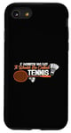 Coque pour iPhone SE (2020) / 7 / 8 Jeu d'amour pour joueur de badminton