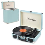 RP116BL Briefcase Record Player and Vinyl LP Case - Bluetooth, Built-in Speakers