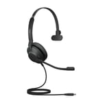 Jabra Evolve2 30 SE USB-C MS Mono kabelført headset