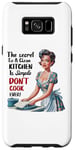 Coque pour Galaxy S8+ Cooking Chef Kitchen Design Funny Don't Cook Ever Design