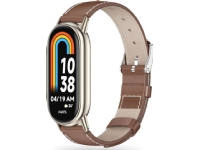 Tech-Protect Etui XIAOMI SMART BAND 8 / 8 NFC Tech-Protect LeatherFit brązowe