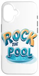 iPhone 16 Awesome and Vibrant Rock the Pool Statement Costume Case