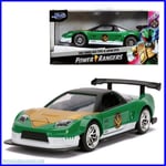 Green Power Rangers - 1:32 2002 Honda NSX - Jada Metal Diecast NEW