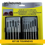 KIT DE TOURNEVIS DE PRÉCISION 11 PCS OUTILS RÉPARATION LUNETTES TÉLÉPHONE PC