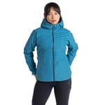 Craghoppers Womens Sariah Waterproof Breathable Coat - Blue - Size 18 UK