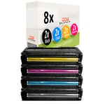 8x Toner for Ricoh Aficio SP C-240-sf