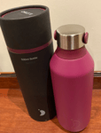 CHILLY'S  INSULTED  BOTTLE   500ML   SERIES 2 PLUM RED