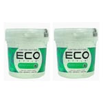 2x ECO Rosemary Mint oil Styling Gel 16oz 