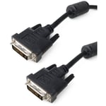 Cablemarkt - Câble avec dvi-d mâle vers dvi-d mâle 24+1 connexion dual link, 5 m