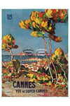 CANNES Rf69 - POSTER HQ 40x60cm d'une AFFICHE VINTAGE