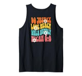 Do Justice Love Mercy Walk Humbly Micah 6:8 Bible Verse Tank Top