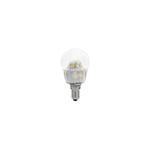 Ecoled lampe ampoule led sphA re transparente 4W E14 lumiA re froide - Beghelli