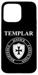 iPhone 15 Pro Max Templar Virtues of the Knights Templar Shield Case