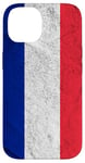 Coque pour iPhone 14 France Flag Colours French Gift for French People