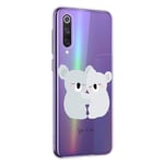 Oihxse Compatible with Xiaomi Redmi Note 9S Case Cute Koala Cartoon Clear Pattern Design Transparent Flexible TPU Anti-Scratch Shockproof Slim Soft Silicone Bumper Protective Cover-A1