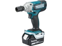 Makita 18V 1/2" 190Nm Slagnyckel 2 X 3.0Ah Makpac-Kartong Dtw190rfj