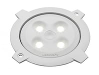 Taklampa led med rörelsedetektor 24 v 480 lm försänkt