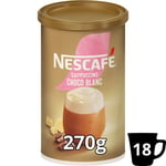 Cappuccino Choco Blanc Nescafe - La Boîte De 270g - 18 Tasses