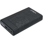 Celly Powerbank 20000 mAh PD 65W - Svart - TheMobileStore PowerBanks