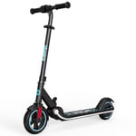 RCB Trottinette Electrique pliable Enfants 6-12 Ans, Écran LED, Lumières néons colorés, Vitesse et Hauteur Réglables, Seulement 6.65 KG, Noir - Neuf