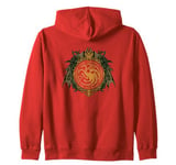 Game of Thrones House Targaryen Zip Hoodie