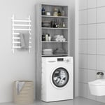 Prolenta Premium - Furniture Limited - Meuble pour machine à laver Sonoma gris