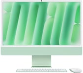 APPLE iMac 4.5K 24" (2024) - M4, 512 GB SSD, Green, Green