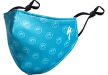 SPECIALIZED FACE MASK REUSABLE, One Size, Teal/Happy