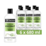 TRESemmé Nourish Coconut Conditioner with coconut essence for hydrated, soft & smooth hair 6x 680 ml