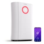 Dehumidifier for home Electric 20L Mold Moisture Extraction Timer WiFi White 