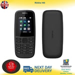 Nokia 105 2019 TA-1410 Black Unlocked 4MB 1.8" Flashlight Mobile Phone