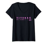 Womens Titsoak This Is The Shrt Of A Killer (Bella) V-Neck T-Shirt