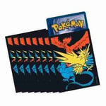 Vi har Pokemon Moltres, Zapdos &amp; Articuno Sleeves - 65 pack på lager i Norge! Rask levering med frakt fra kr 79,-. Vi gjør livet lettere for moderne samlere!