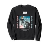 Cool New York City NYC Statue of Liberty USA Flag Design Sweatshirt