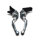 WYYYFA Motorcycle Brake Clutch Lever For YAMAHA MT-03 MT03 MT 03 2005-2014,Motorcycle Folding Extendable Brake Clutch Levers