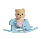 Sylvanian Families - 5199 - Valisette bébé ours et cheval à bascule