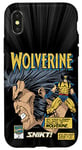 Coque pour iPhone X/XS Wolverine, classique de Marvel Comics, Logan