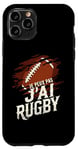 Coque pour iPhone 11 Pro Rugby Joueur De Rugby Rugbyman Humour Rugby