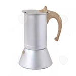 Mocka kaffebryggare 300 ml rostfritt stål Mocka kaffebryggare Kaffebryggare för 6 personer Bärbar kaffebryggare Moka Pot