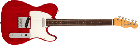 Fender American Vintage II 1963 Telecaster®, Rosewood Fingerboard, Crimson Red Transparent