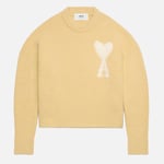 AMI de Coeur Logo-Intarsia Alpaca-Blend Jumper - XL