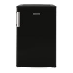 Hoover 127 Litre Freestanding Undercounter Fridge - Black HOLHS58EBHK