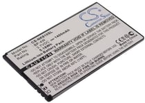 Batteri til BP-4W for Nokia, 3.7V, 1400 mAh