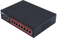 STONET P110GC 10 Gigabit Port PoE Switch,8*POE