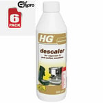 HG NESPRESSO Coffee Machine Espresso Descale Decalcifie Cleaning Fluid Case Of 6