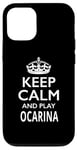 iPhone 12/12 Pro Ocarina Player / Ocarina Beginner / Keep Calm Play Ocarina! Case