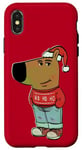 iPhone X/XS Chill Guy - My New Character Meme Christmas Chill Guy Case